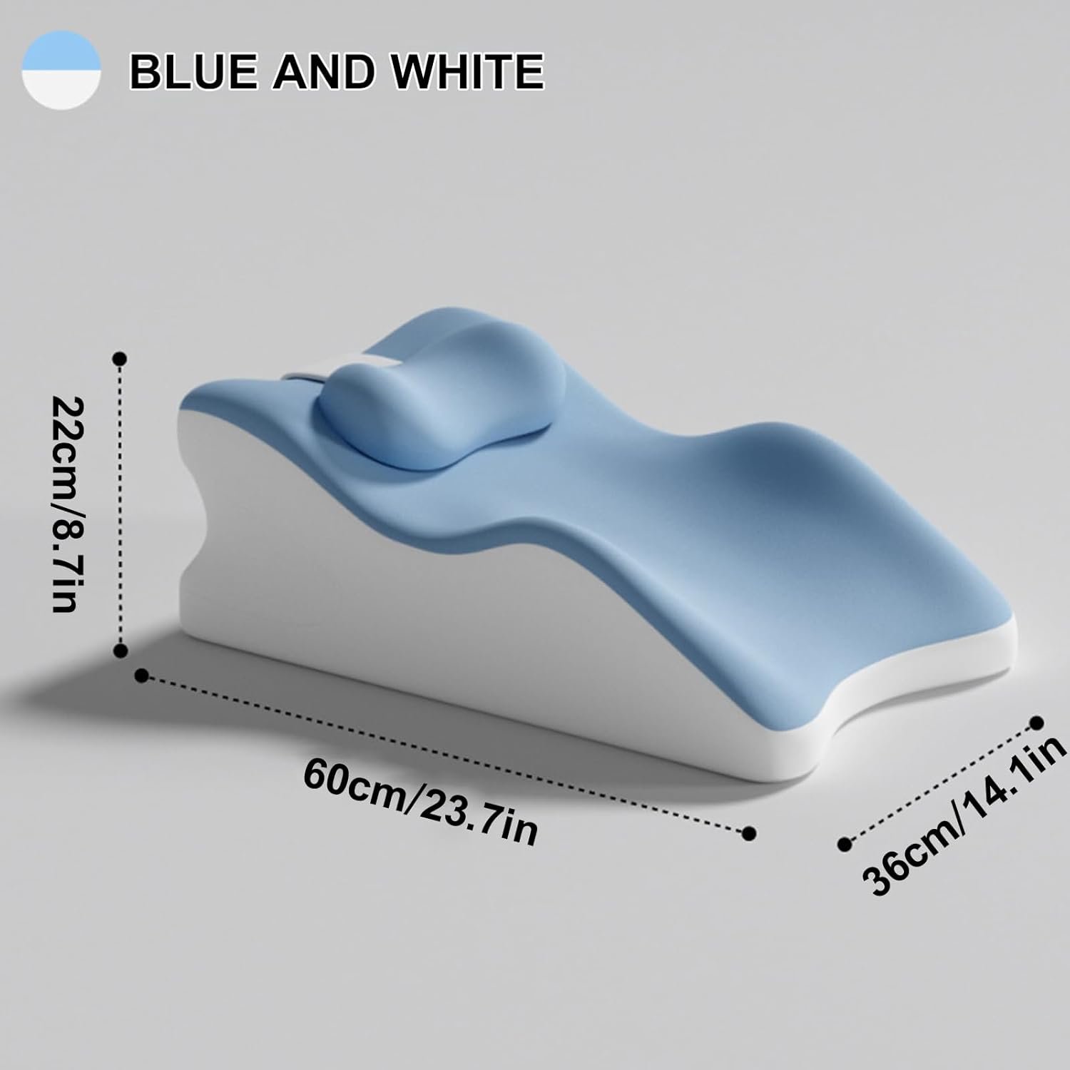 Contoured Memory Foam Pillow - Image 2