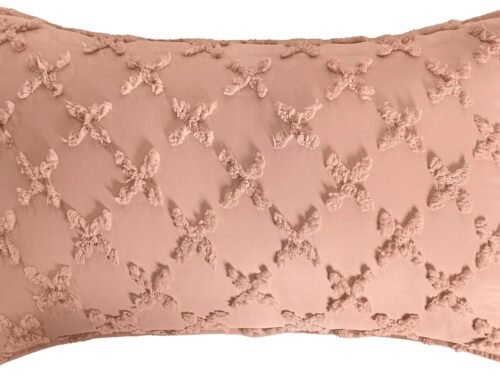 Peony Embroidered Satin Pillowcase